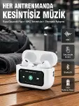 Otomatik Bağlantılı Bluetooth Kulaklık ANC Özellikli Su ve Ter Dayanıklı Yeni Nesil-1