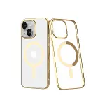 Apple iPhone 14 Plus Kılıf Element Magneticsafe Sert Kapak - Gold-3