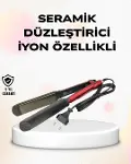 Profesyonel Titanyum Saç Düzleştirici – Ayarlanabilir Isı ve Hızlı Isınma Özellikli-1