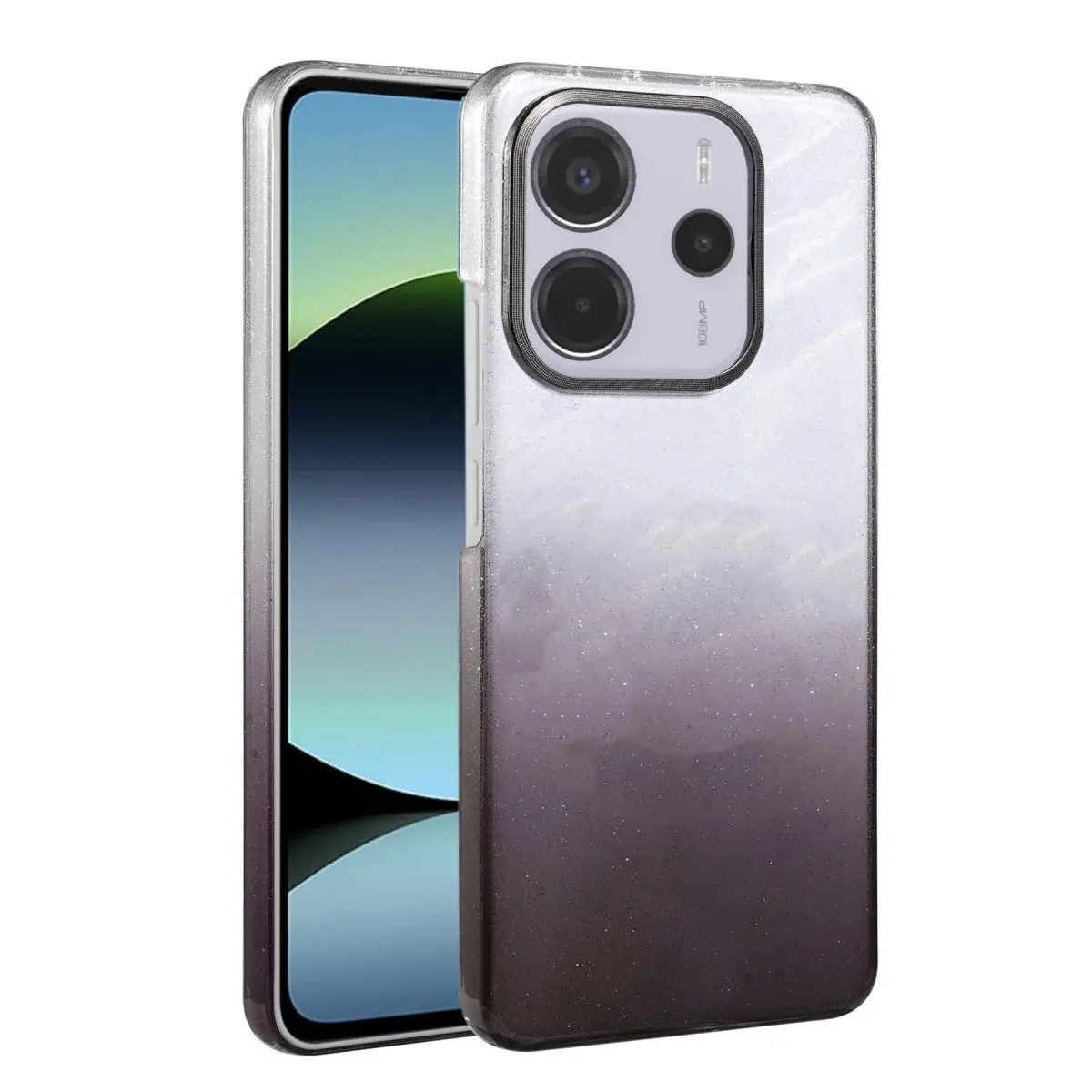 Xiao Red Note 14 4g Glossy Kapak - Siyah
