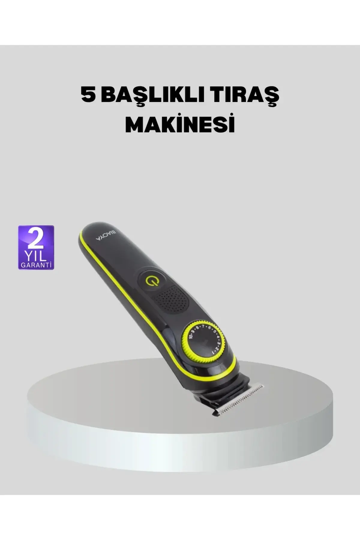 Erkek Bakım Seti – Kablosuz Şarjlı Tıraş Makinesi, Su Geçirmez ve Sessiz Motorlu