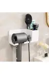 SN-27125 Banyo Rafı Sabunluk Diş Fırçası Saç Kurutma Makinesi-4
