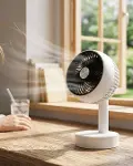 Sessiz Çalışan Şarjlı Mini Fan Masa ve Araç Kullanımına Uygun-1