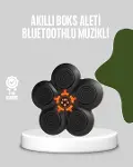 Akıllı Müzikli Boks Makinesi Bluetooth Bağlantılı Işıklı Hedefli Fitness Aleti-1