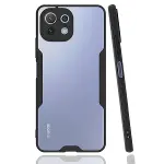 Xiao Mİ 11 Lite Kılıf Platin Silikon - Siyah-3