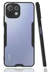 Xiao Mİ 11 Lite Kılıf Platin Silikon - Siyah-1