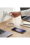 45W Süper Hızlı Şarj Adaptörü USB-C PD 3.0 PPS Fast Charger + 5A Type-C to Type-C Kablo-2