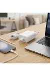 45W Süper Hızlı Şarj Adaptörü USB-C PD 3.0 PPS Fast Charger + 5A Type-C to Type-C Kablo-3