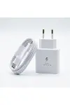 45W Süper Hızlı Şarj Adaptörü USB-C PD 3.0 PPS Fast Charger + 5A Type-C to Type-C Kablo-4