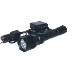 Alünyum Şarjlı Zoom'lu El Feneri F6055-1