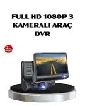 Full HD Araç Kamerası 3’lü 4.0” Ekranlı ve HDR Gece Görüşlü-1