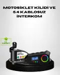 Motosiklet ve Günlük Kullanım İçin Bluetooth Hoparlör ve Disk Kilidi Seti-1