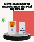 Wireless Kapı Zili Pratik ve Zahmetsiz Günlük Kullanım-1