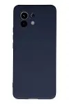 Xiao 11 Kılıf Nano içi Kadife Silikon - Lacivert-1