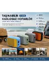 Bluetooth Wireless Mini Hoparlör Speaker Renkli Type-c Şarjlı 5W Mikrofon - Kart Girişi PL-4692-3