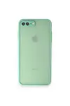 Apple iPhone 7 Plus Kılıf Montreal Silikon Kapak - Turkuaz-1