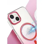 Apple İphone 15 Plus Glossy Magsafe Kapak - Siyah-2