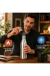 SN-25713 Şişe Tipi 500 Ml. Paslanmaz Çelik Termos-2