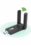 Wifi Alıcı Dual Band Usb 3.0 Adaptör Kablosuz Windows 7/8/10/11-3
