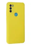 General Mobile GM 21 Plus Kılıf Nano içi Kadife Silikon - Sarı-2