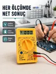 Profesyonel Dijital Multimetre Volt Amper Direnç Ölçümü Yeni Nesil-1