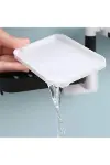 Çoklu Sabun Tutucu Fonksiyonel Banyo Sabunluk-3