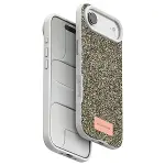 Onegif Apple İphone 17 Air Bright Simli Kapak - Çöl Titanyum-1
