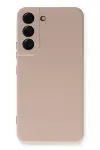 Samsung Galaxy S23 Plus Kılıf Nano içi Kadife Silikon - Pudra-3