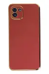 Samsung Galaxy A03 Kılıf Volet Silikon - Kırmızı-2
