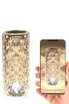 Yeni Nesil Modern Kristal Masa ve Gece Lambası Dokunmatik Renk Değiştirebilen-4