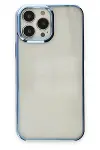 Apple iPhone 14 Pro Kılıf Element Silikon - Sky Blue-1