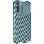 Vivo V30 Lite 4G Kılıf Auto Focus Karbon Kapak - Koyu Yeşil-2