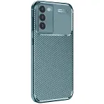 Vivo V30 Lite 4G Kılıf Auto Focus Karbon Kapak - Koyu Yeşil-3