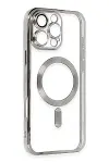 Apple iPhone 16 Pro Max Kılıf Kross Magneticsafe Kapak - Titan Gri-2