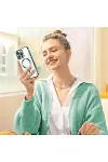 Apple iPhone 16 Pro Max Kılıf Kross Magneticsafe Kapak - Titan Gri-3