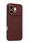 Huawei Honor 600 First Silikon - Bordo-3