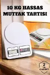 Net LCD Ekran ve Otomatik Kapanma Özelliği ile Uzun Ömürlü Dijital Mutfak Tartısı-2