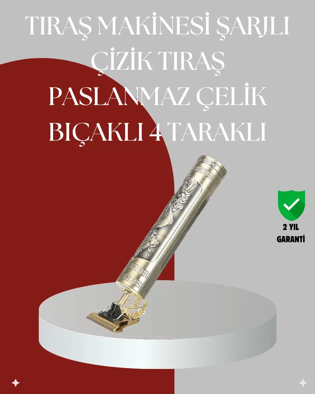 Taşınabilir Alünyum Gövdeli Tıraş Makinesi
