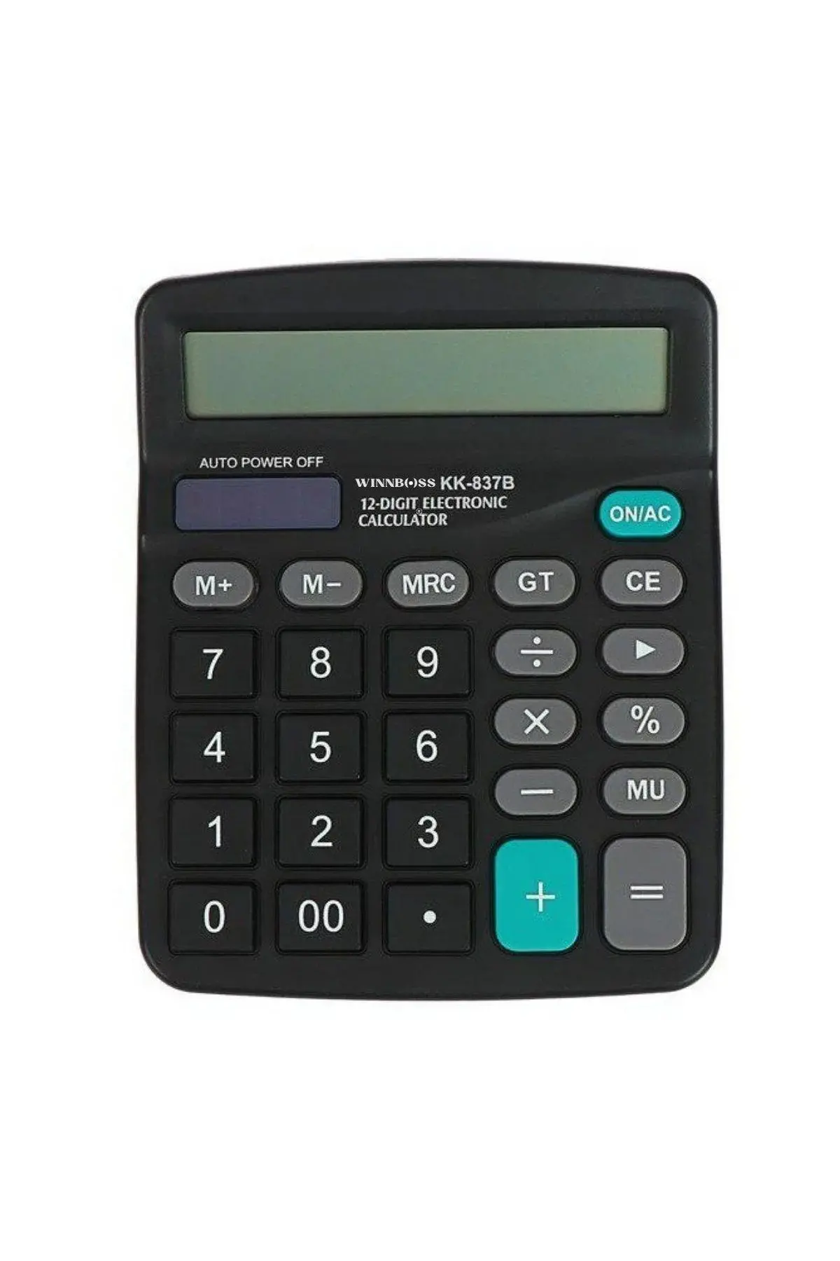Standart Fonksiyonlu 12 Haneli Geniş LCD Ekran,Pill Masaüstü Hesap Makinesi