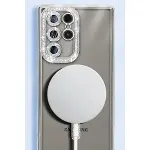 Samsung Galaxy S25 Ultra Kılıf Joke Simli Magneticsafe Kılıf - Pembe-2