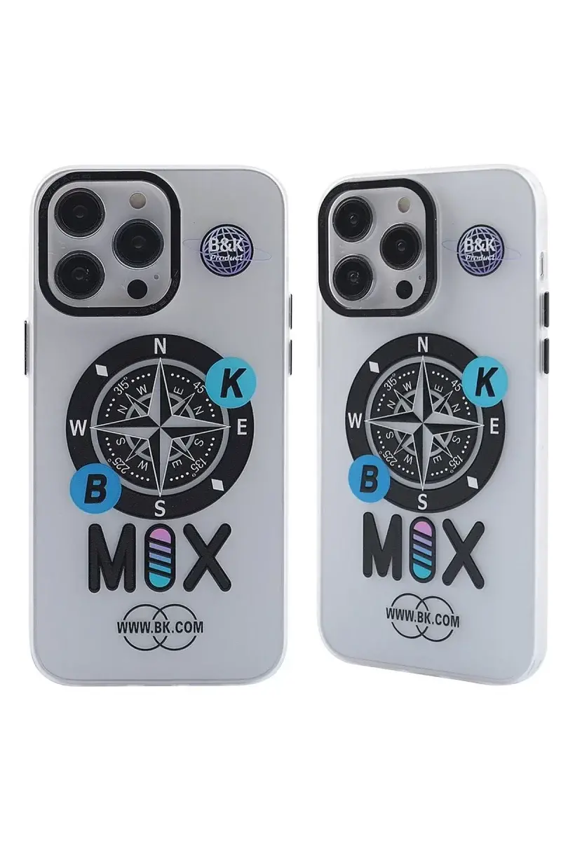 Apple iPhone 13 Pro Kılıf Apollo Magneticsafe Desenli Kapak - Apollo Şeffaf - 3