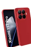Xiao 15T Pro First Silikon - Kırmızı-3