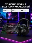 HN01 Kulaklık + PG-8018 Oyuncu Klavyesi Set-1