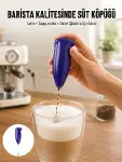 Portatif Kahve Köpürtücü – Latte, Cappuccino, lkshake ve Puding Yapıcı-1