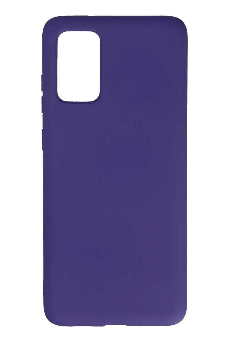 Samsung Galaxy S20 Plus Kılıf Nano içi Kadife Silikon - Mor