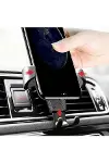 Araç İçi Klima Izgarasına Takılabilen Plastik Oto Telefon Tutucu Gravity-4