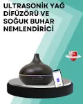 Büyük Su Hazneli Ultrasonik Difüzör ve Oda Nemlendirici-1