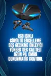 Bluetooth Kulaklık Oyuncu Kulaklığı RGB Işıklı Oyunlarda Düşük Gecikme-2