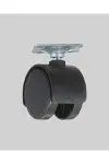 Mobilya Tekerleği 6 cm Kilitsiz Tekli Satış-4