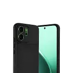 Oppo Reno 14f Auto Focus Karbon Kapak - Siyah-2